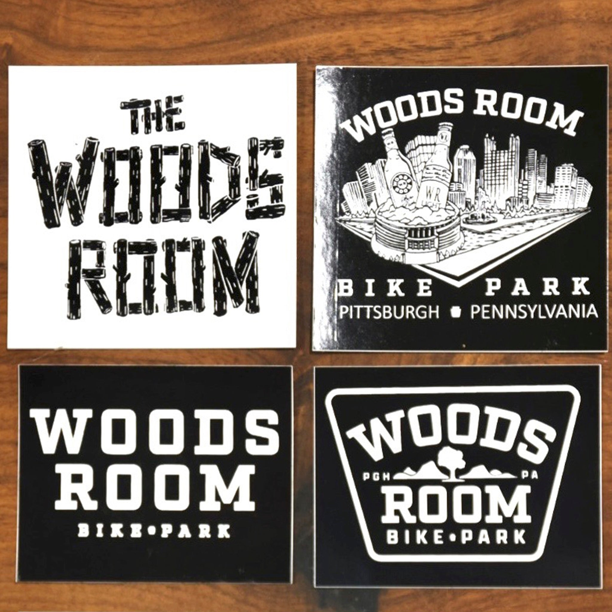 Woods Room Sticker (3 Pack)