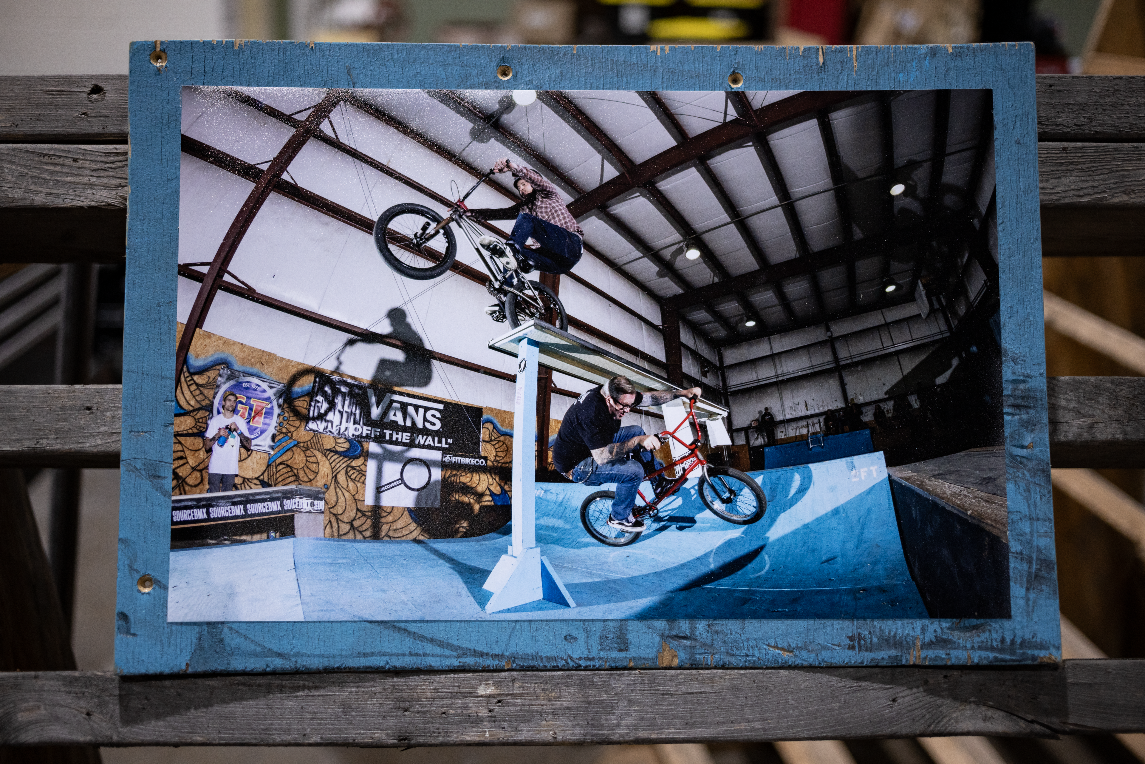 A Piece of The Wheel Mill History: Steve Crandall & Van Homan Photo by Murphy Moschetta