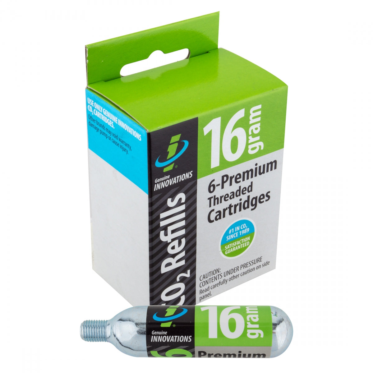 Genuine Innovations Co2 Refill Cartridges (Pack of 6)