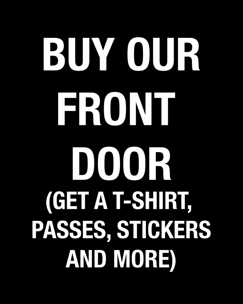 Buy Our Front Door