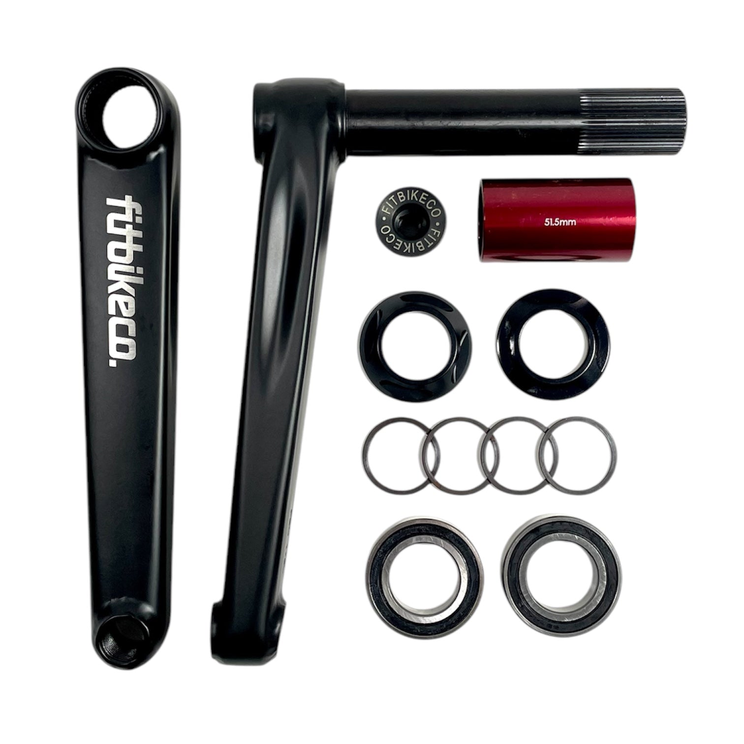 Fit Boss-Less 2pc Indent Cranks 24mm
