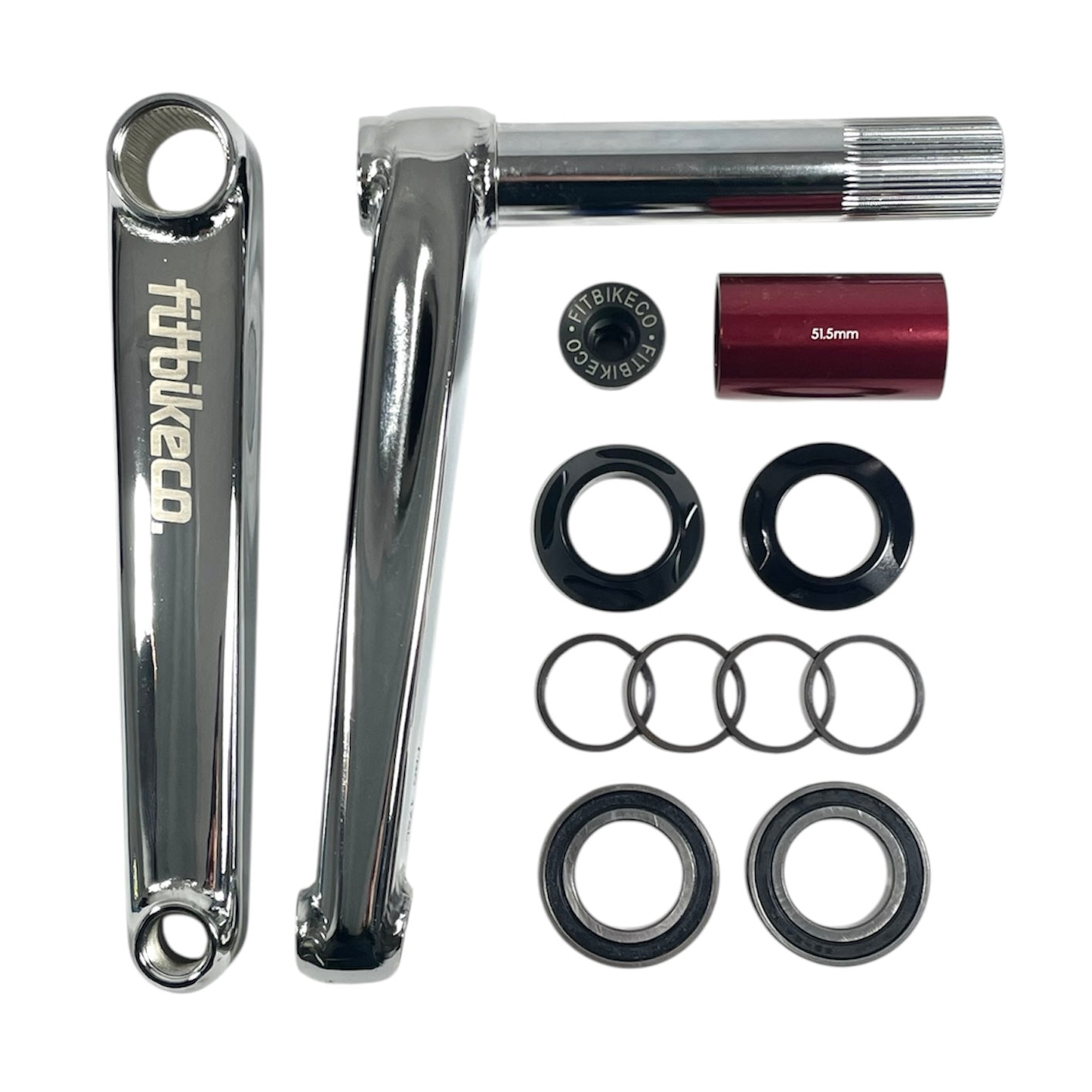 Fit 2pc Indent Cranks