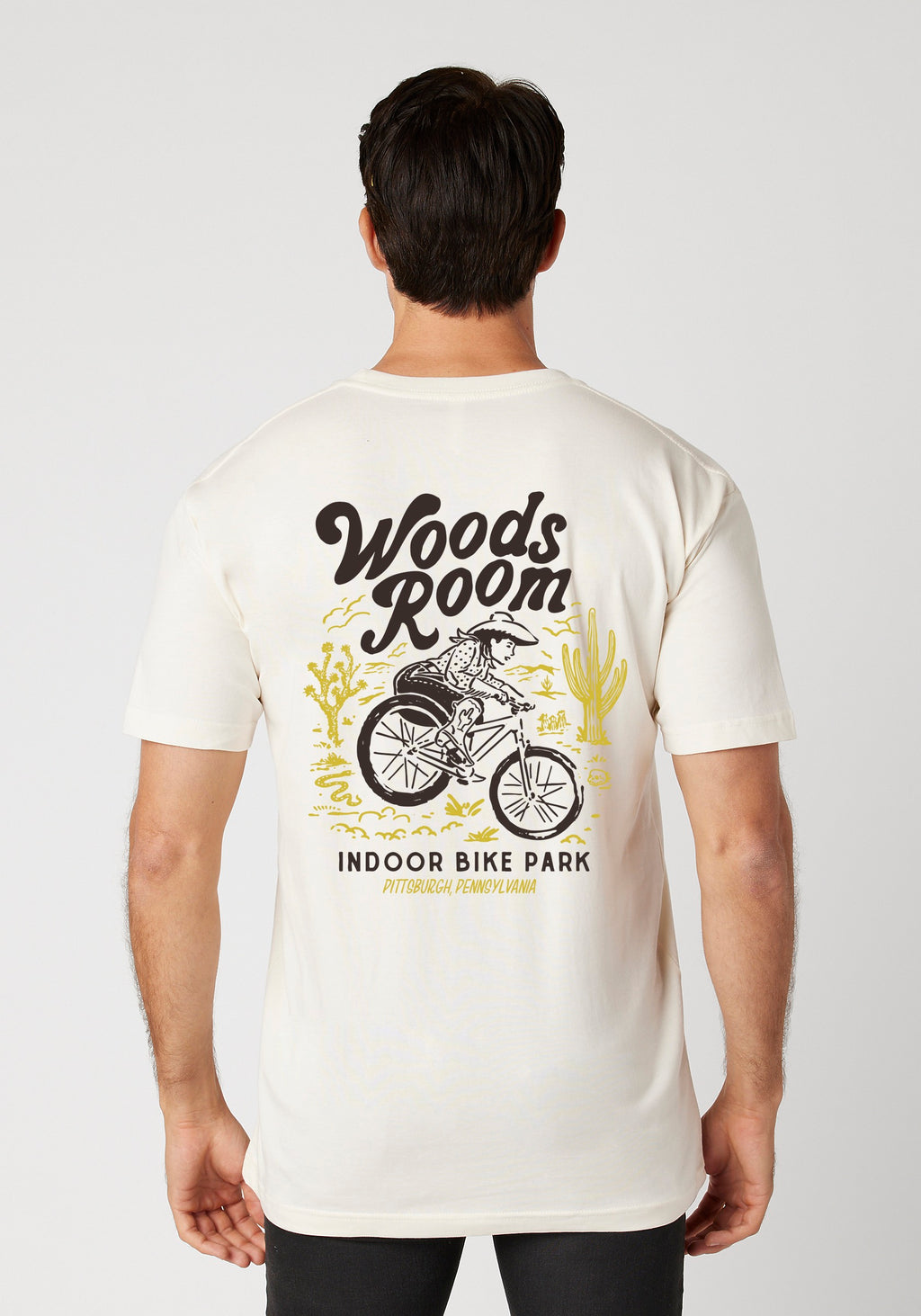 Woods Room Yeehaw White T-Shirt